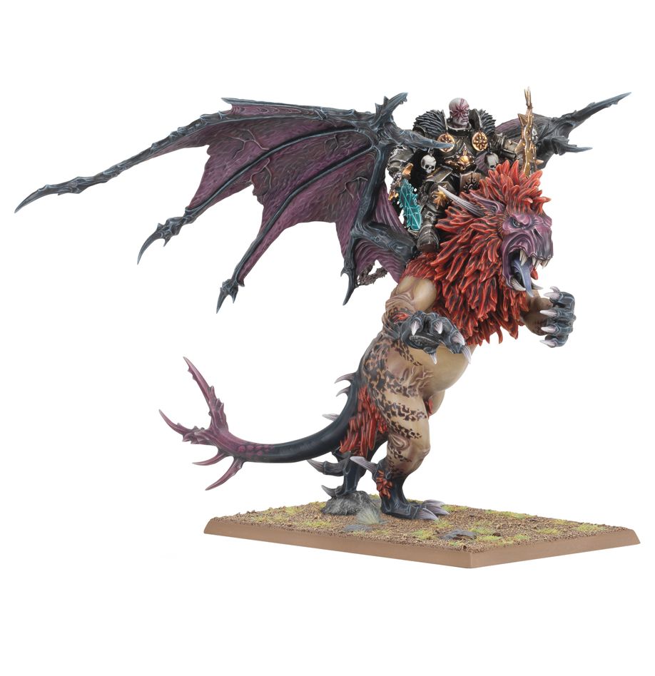 OLD WORLD: WARRIORS OF CHAOS - LORD ON MANTICORE