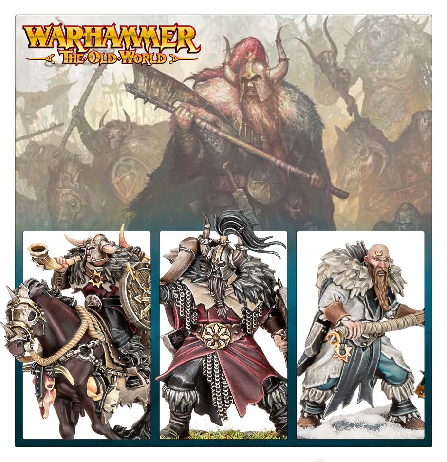 THE OLD WORLD: WARRIORS OF CHAOS - CHAOS MARAUDER - ARMY REINFORCEMENT
