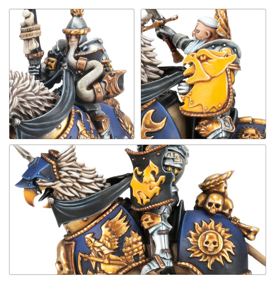 OLD WORLD: IMPERIO - CABALLEROS EN SEMIGRIFO