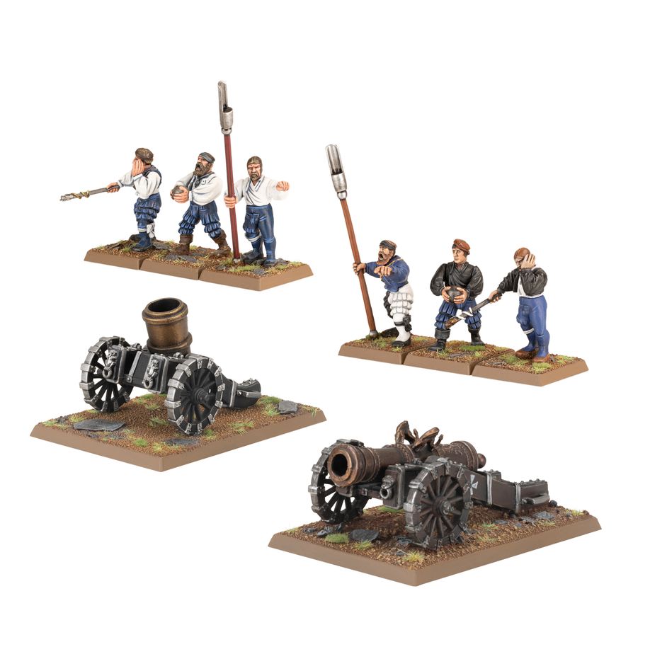 OLD WORLD: IMPERIO - CAÑONES Y MORTEROS