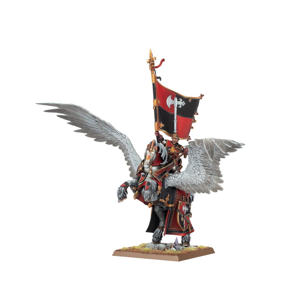 OLD WORLD: KINGDOM OF BRETONNIA - BATTLE STANDARD ON ROYAL PEGASUS