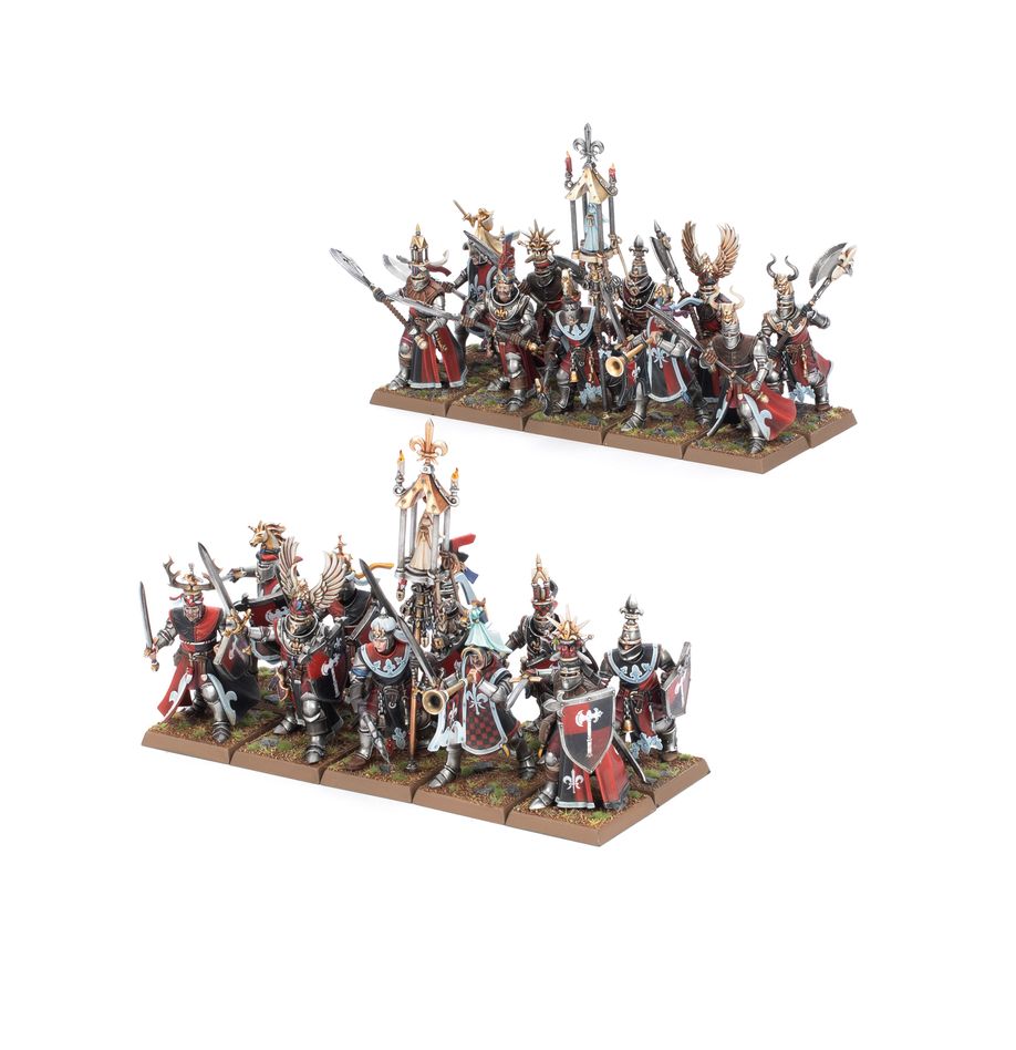 OLD WORLD: KINGDOM OF BRETONNIA - KNIGHTS OF THE REALM ON FOOT
