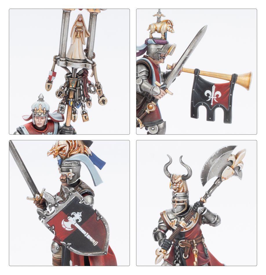 OLD WORLD: KINGDOM OF BRETONNIA - KNIGHTS OF THE REALM ON FOOT