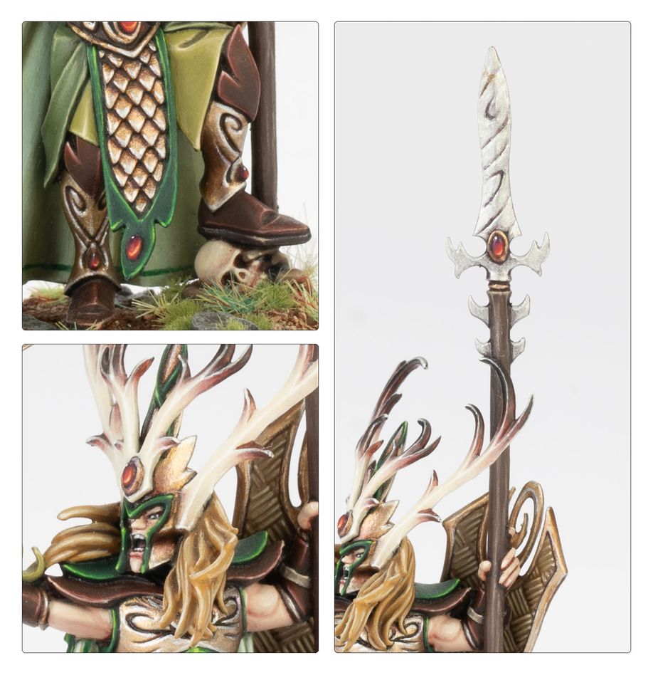 OLD WORLD: WOOD ELF REALMS - ARALOTH LORD OF TALSYN