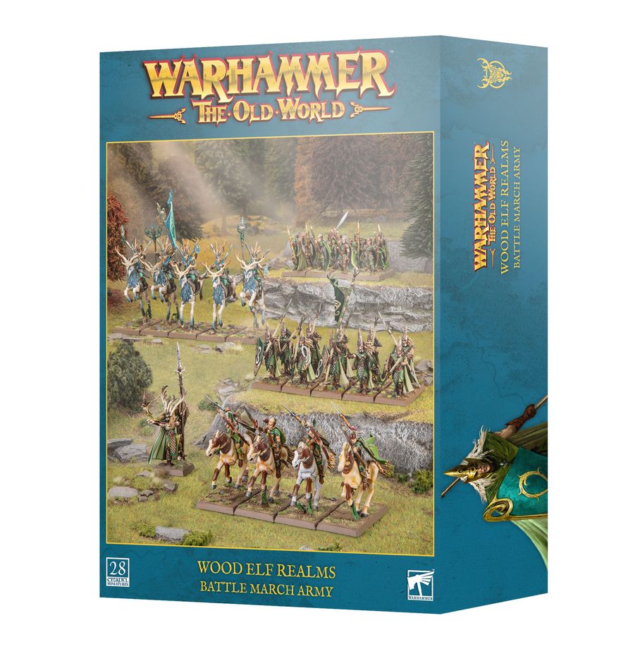 OLD WORLD: WOOD ELF - Battle March Army