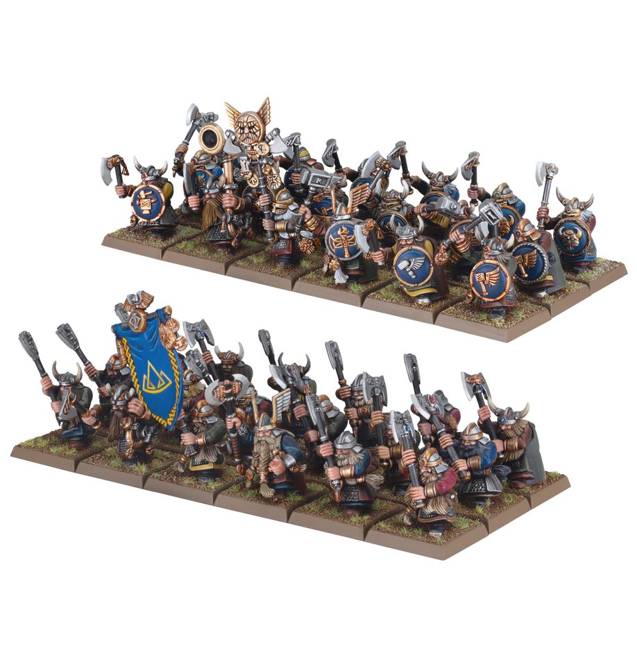 OLD WORLD: DWARFEN MOUNTAIN HOLDS - DWARFEN WARRIORS