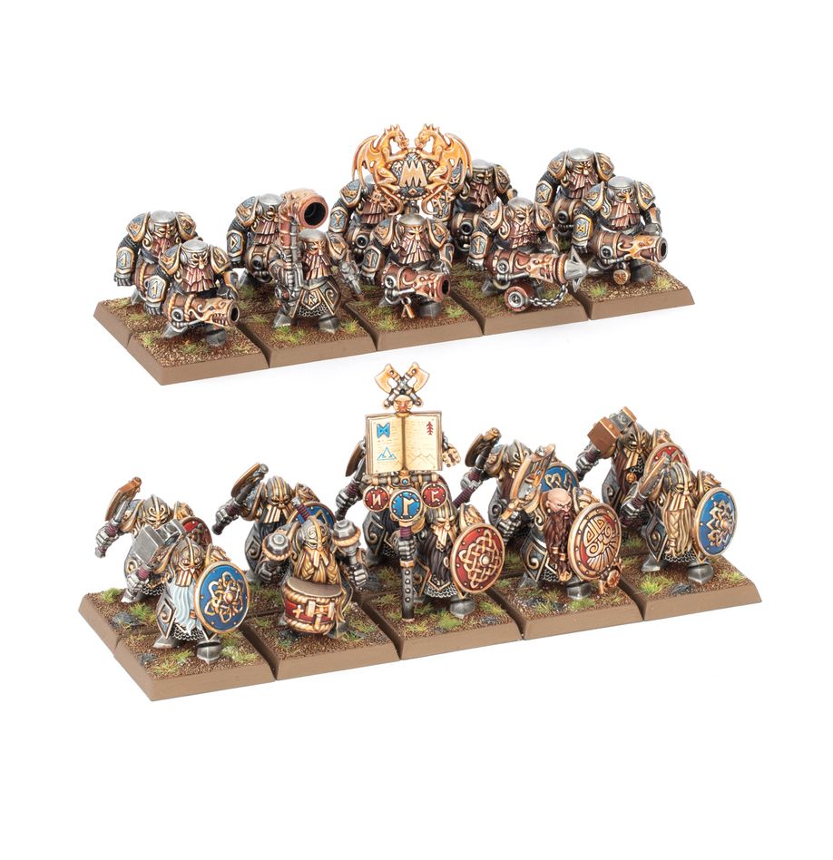 OLD WORLD: DWARFEN MOUNTAIN HOLDS - DWARF IRONBREAKERS