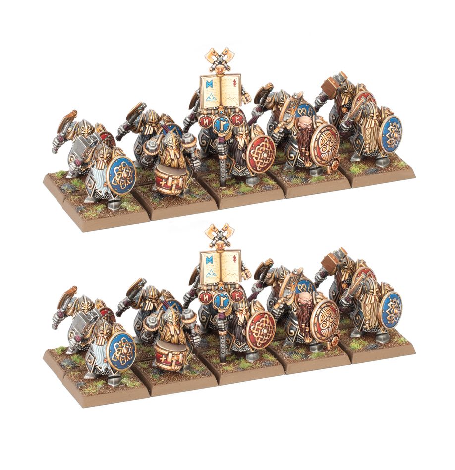 OLD WORLD: DWARFEN MOUNTAIN HOLDS - DWARF IRONBREAKERS