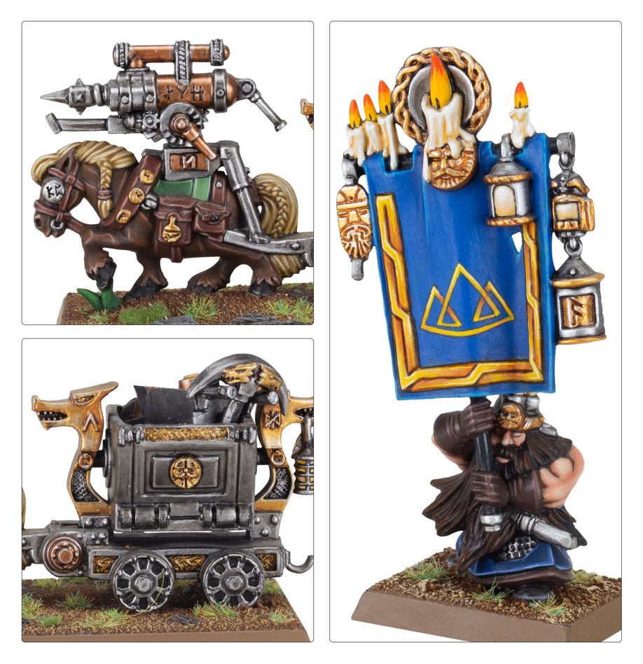 OLD WORLD: DWARFEN MOUNTAIN HOLDS - DWARF MINERS
