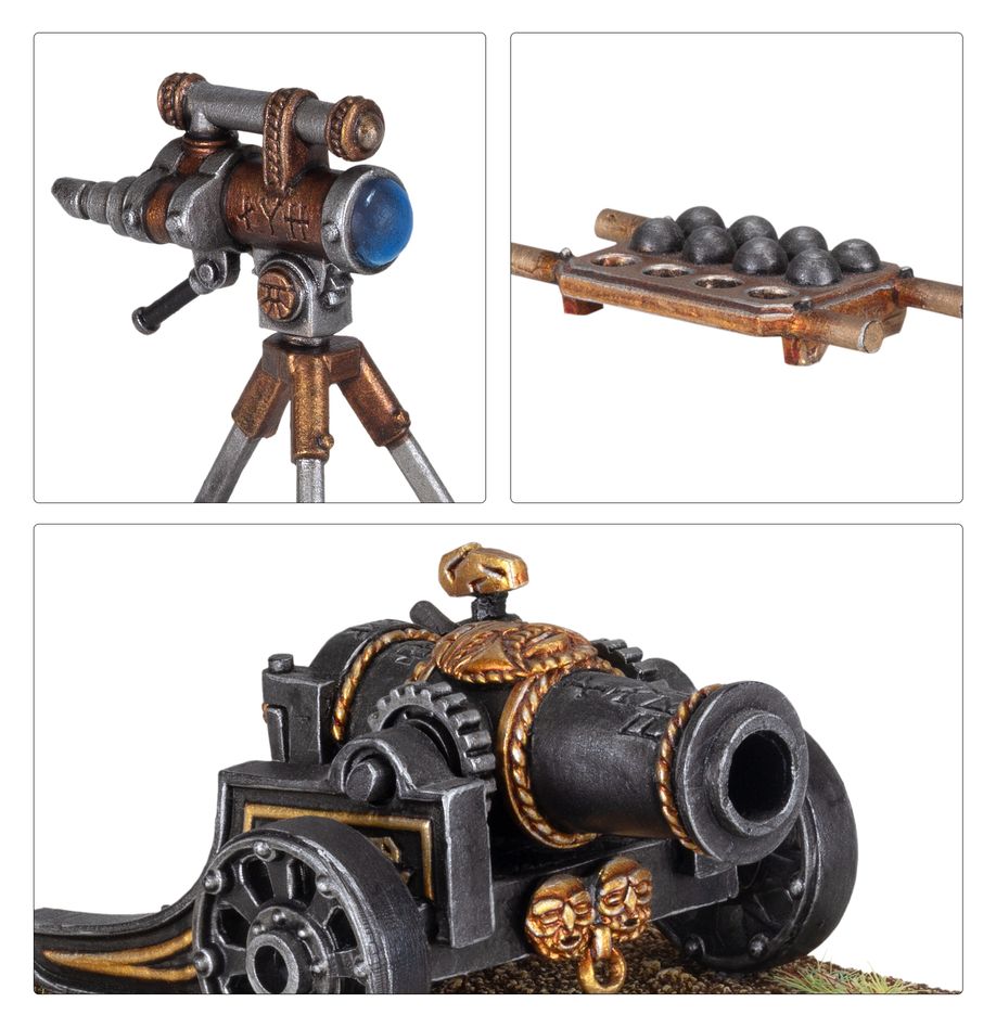 OLD WORLD: DWARFEN MOUNTAIN HOLDS - CANNON & ORGAN GUN