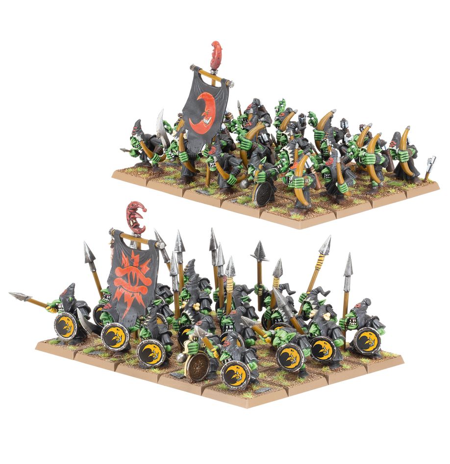 OLD WORLD: ORC & GOBLIN TRIBES - NIGHT GOBLIN MOB