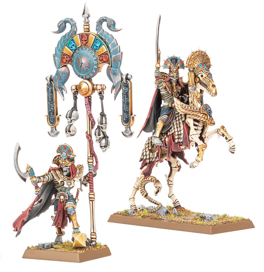 PREPEDIDO - OLD WORLD: TOMB KINGS - ROYAL HERALDS