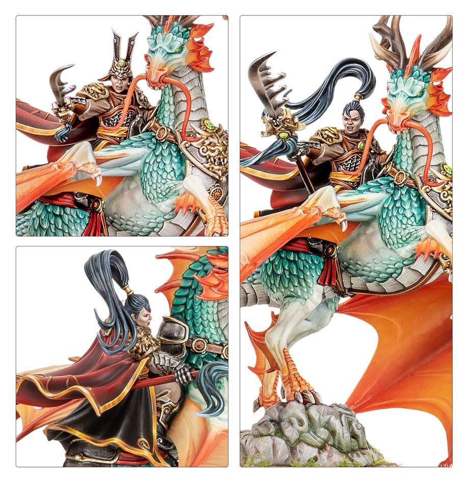 OLD WORLD: GRAN CATAI - SHUGENGAN LORD ON GREAT SPIRIT LONGMA