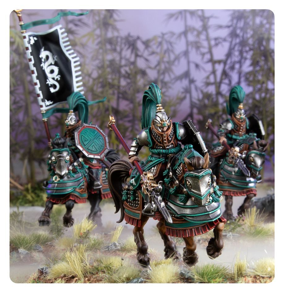 PREPEDIDO - OLD WORLD: GRAN CATAI - JADE LANCERS