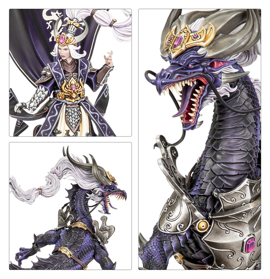 PREPEDIDO - OLD WORLD: GRAN CATAI - MIAO YING, THE STORM DRAGON