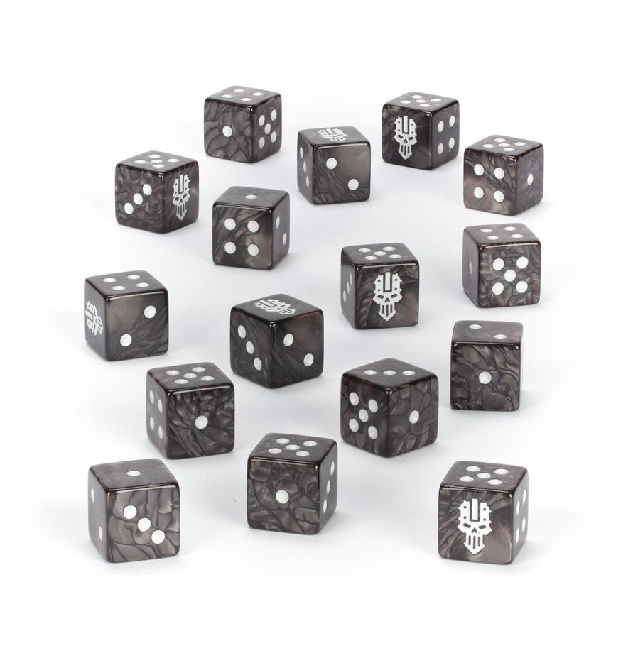 CHAOS SPACE MARINES: Iron Warriors: Set De Dados