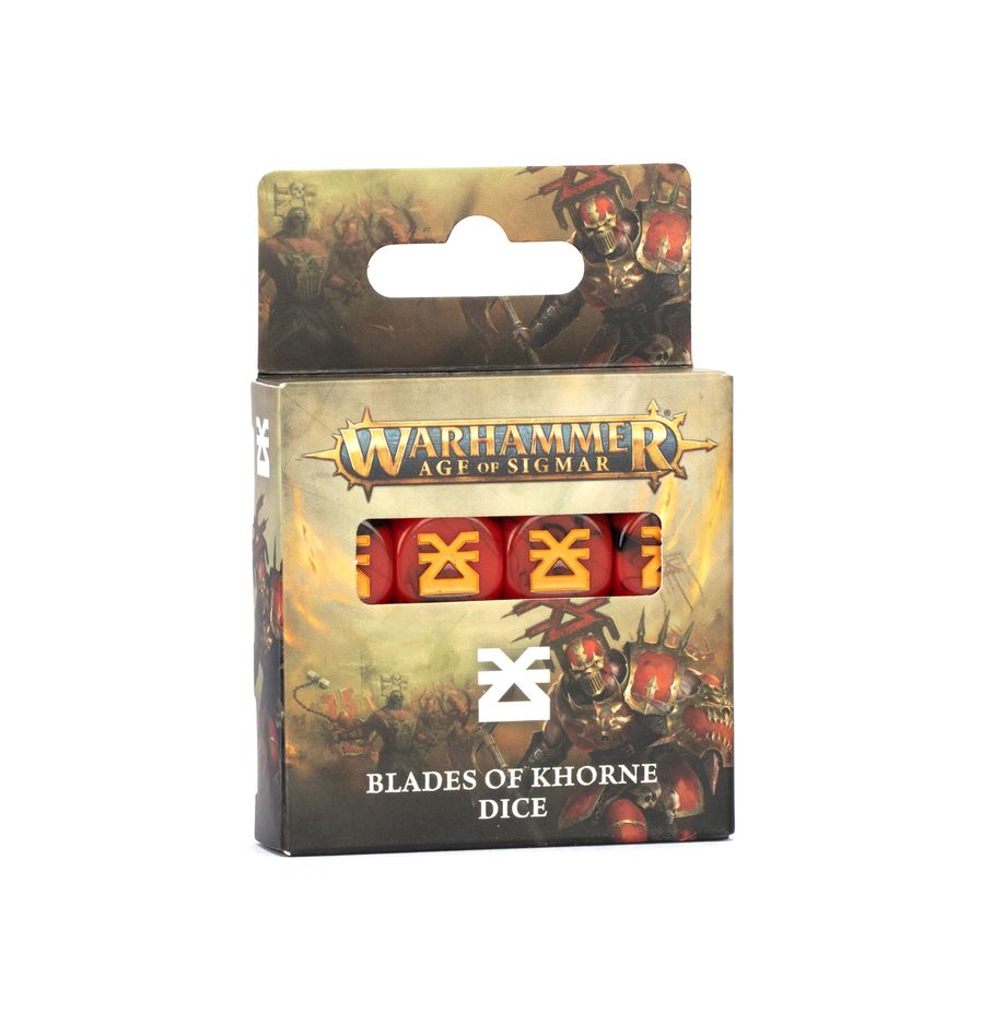 AGE OF SIGMAR: BLADES OF KHORNE - DADOS