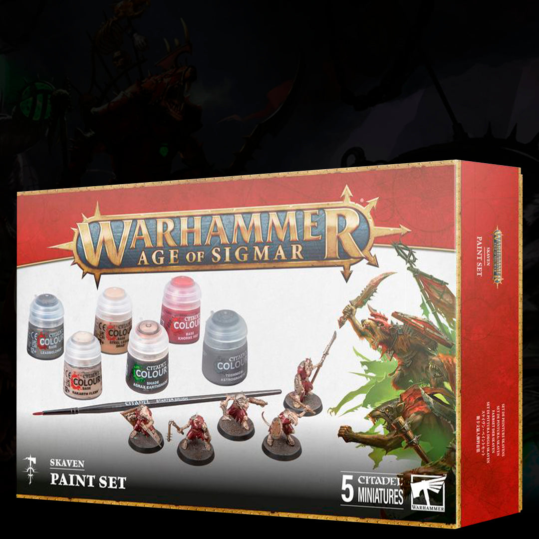 AGE OF SIGMAR: SKAVEN - PAINT SET