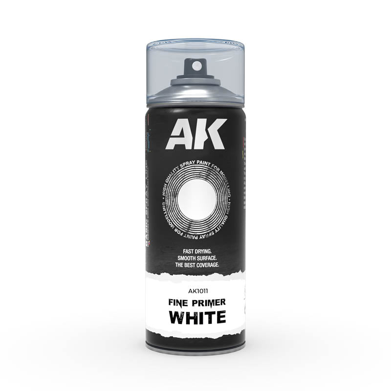 AK: FINE PRIMER WHITE - Spray 400ml