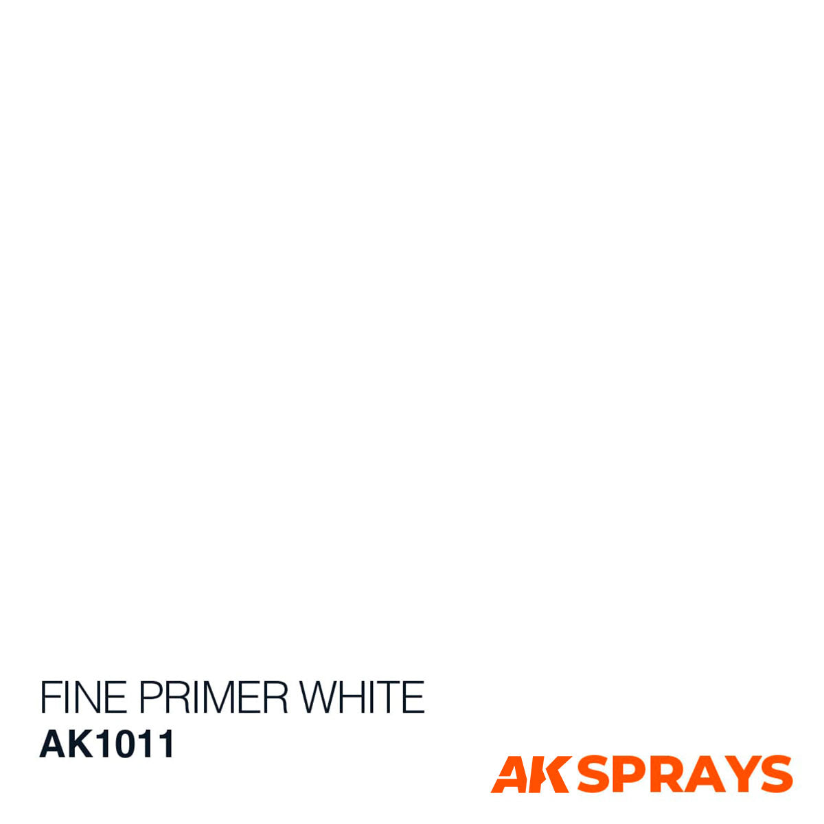 AK: FINE PRIMER WHITE - Spray 400ml