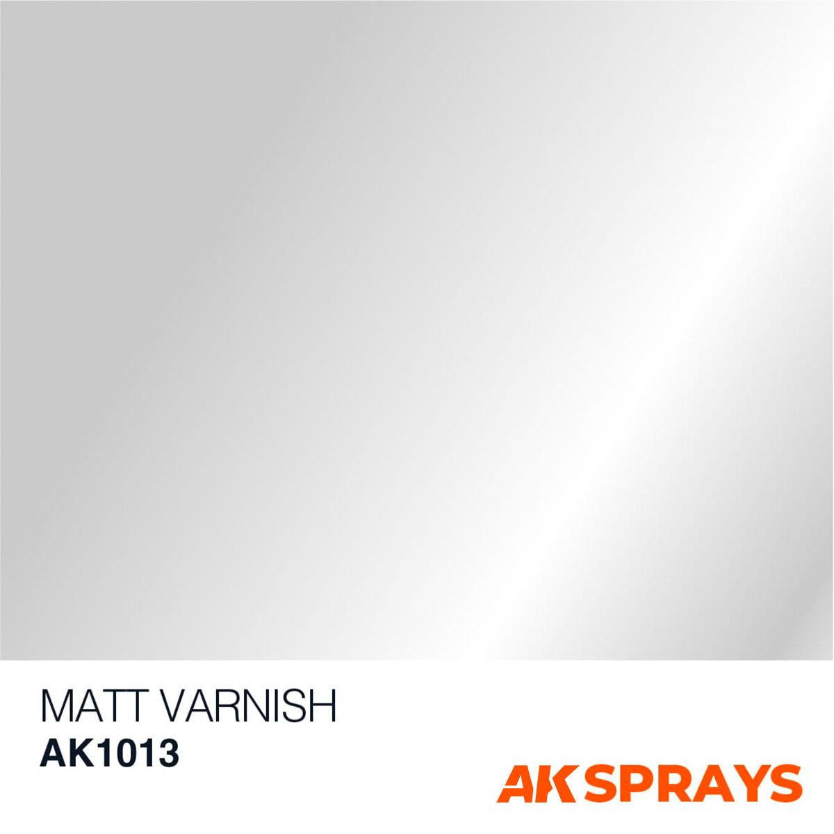 AK: MATT VARNISH - SPRAY 400ml - (Includes 2 nozzles)