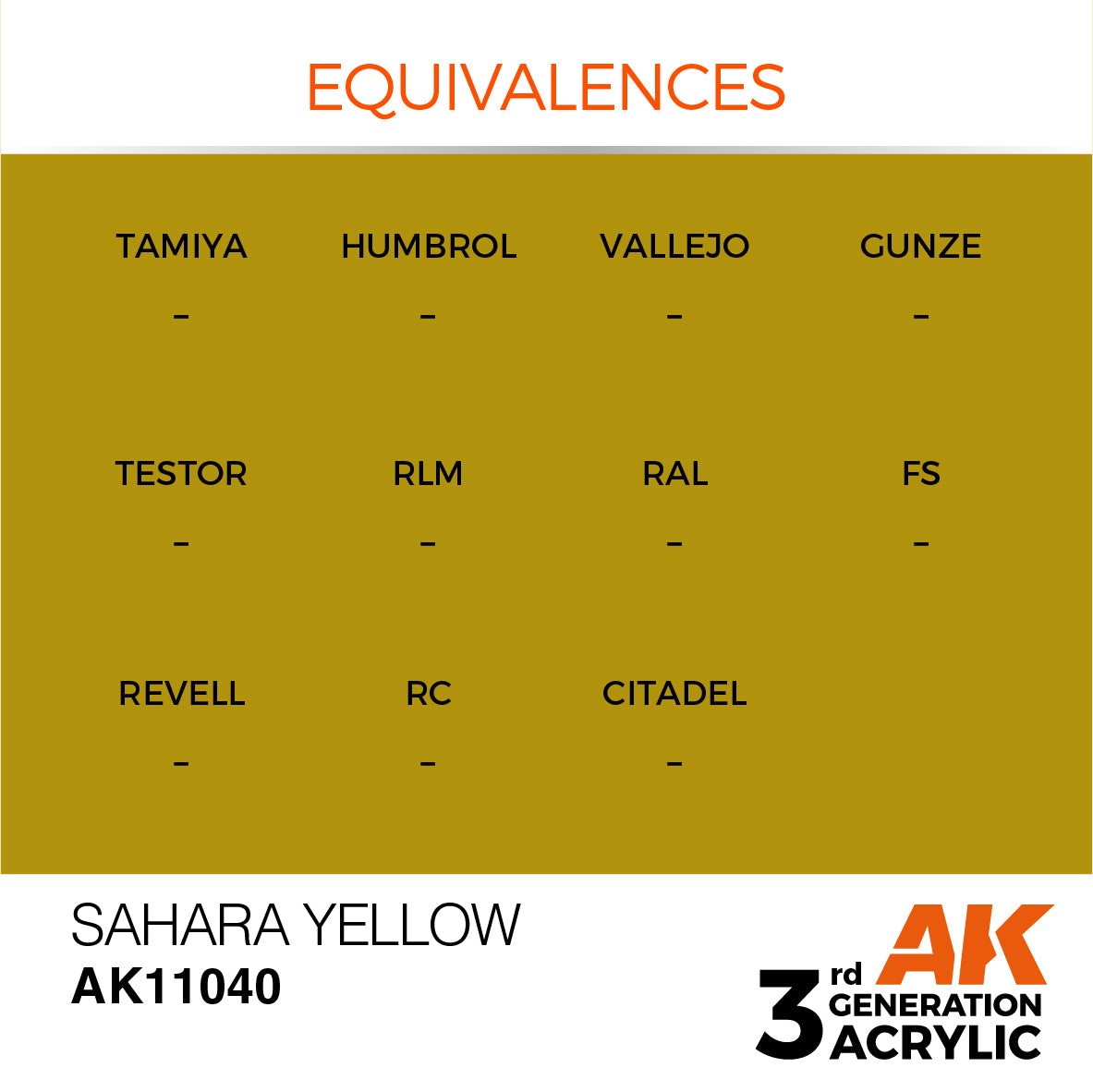3GEN Acrylics Sahara Yellow 17ml
