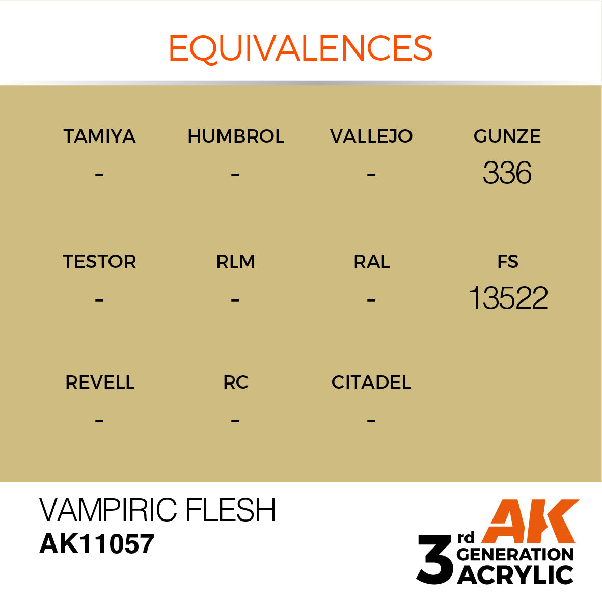 3GEN Acrylics Vampiric Flesh 17ml