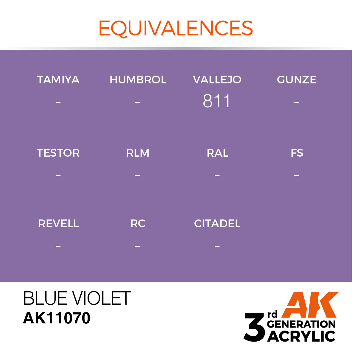 3GEN Acrylics Blue Violet 17ml