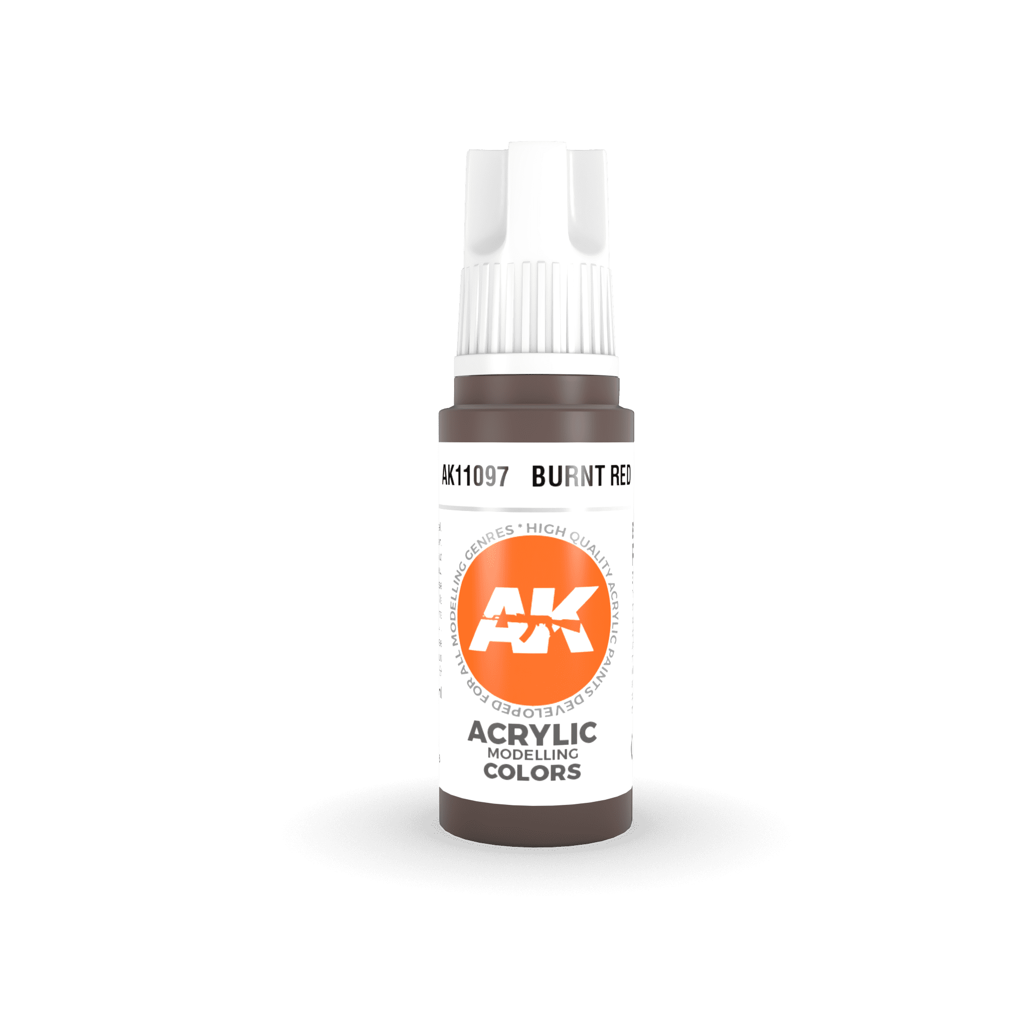 3GEN Acrylics Burnt Red 17ml