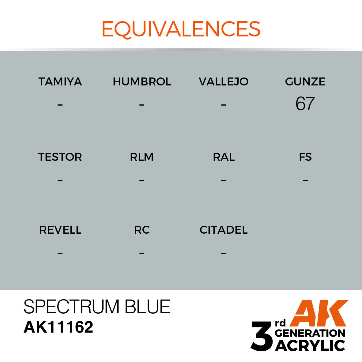 3GEN Acrylics Spectrum Blue 17ml