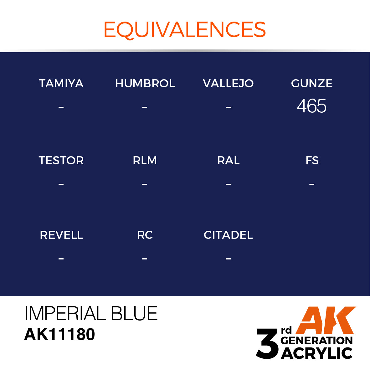 3GEN Acrylics Imperial Blue 17ml