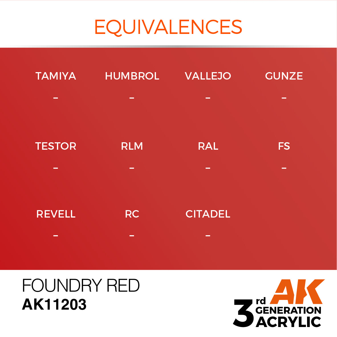 3GEN Acrylics Foundry Red 17ml
