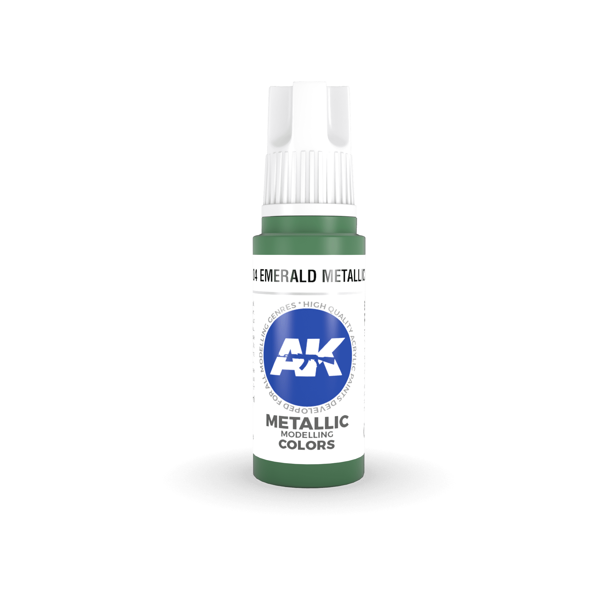3GEN Acrylics Emerald Metallic Green 17ml