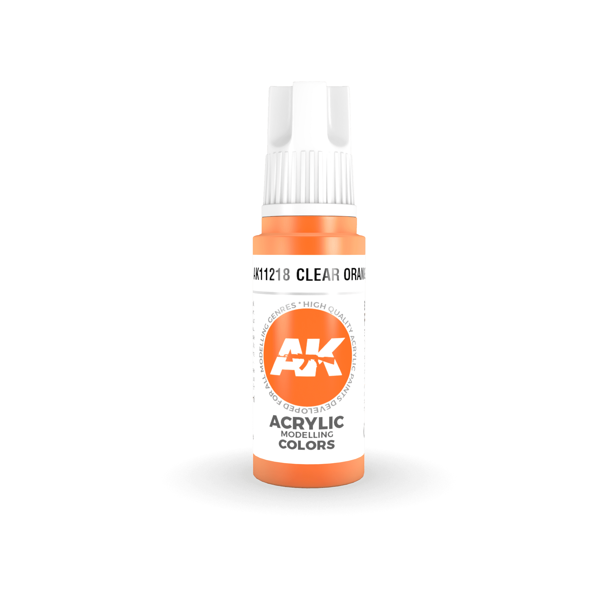 3GEN Acrylics Clear Orange 17ml