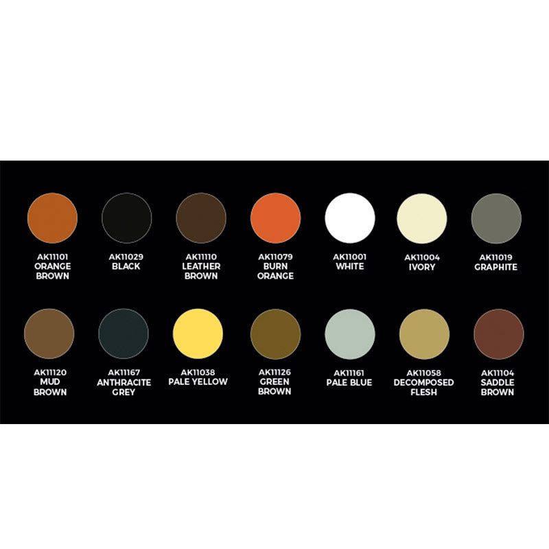 3GEN Acrylics: SIGNATURE SET - CARLOS TOBES