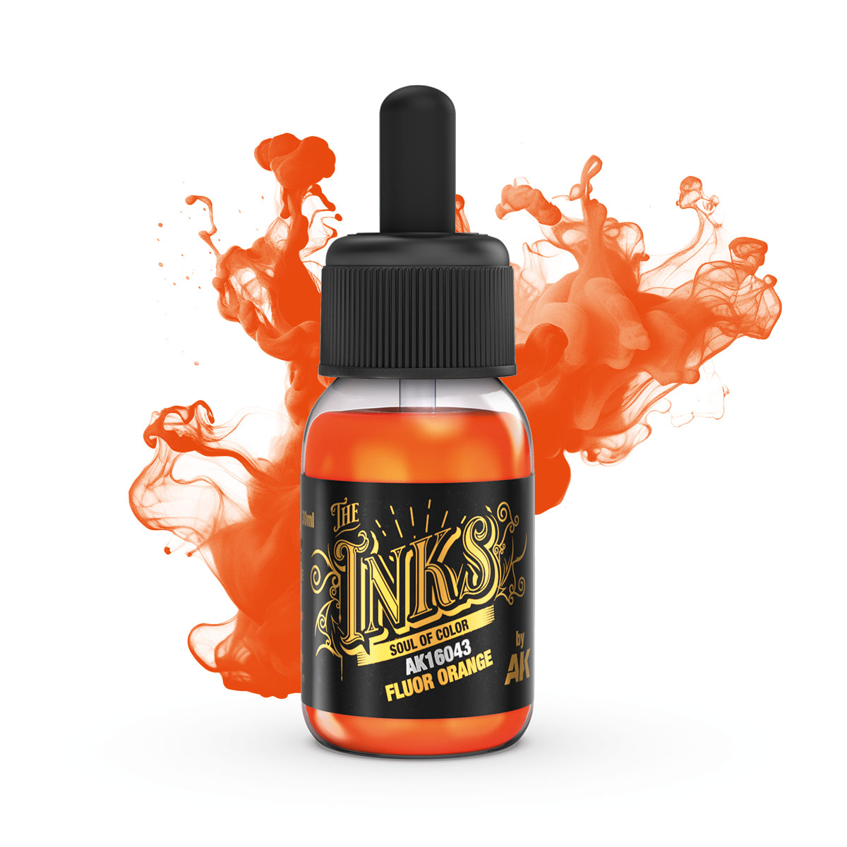 AK: ORANGE - FLUOR INKS 30ml