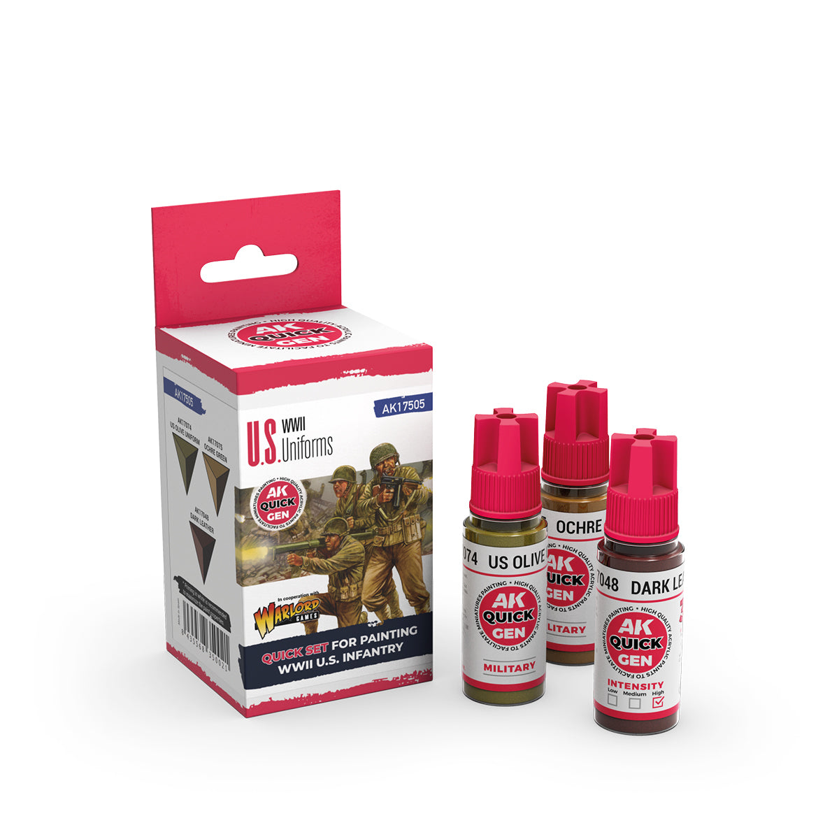 AK: QUICK GEN - U.S. UNIFORMS WWII - SET