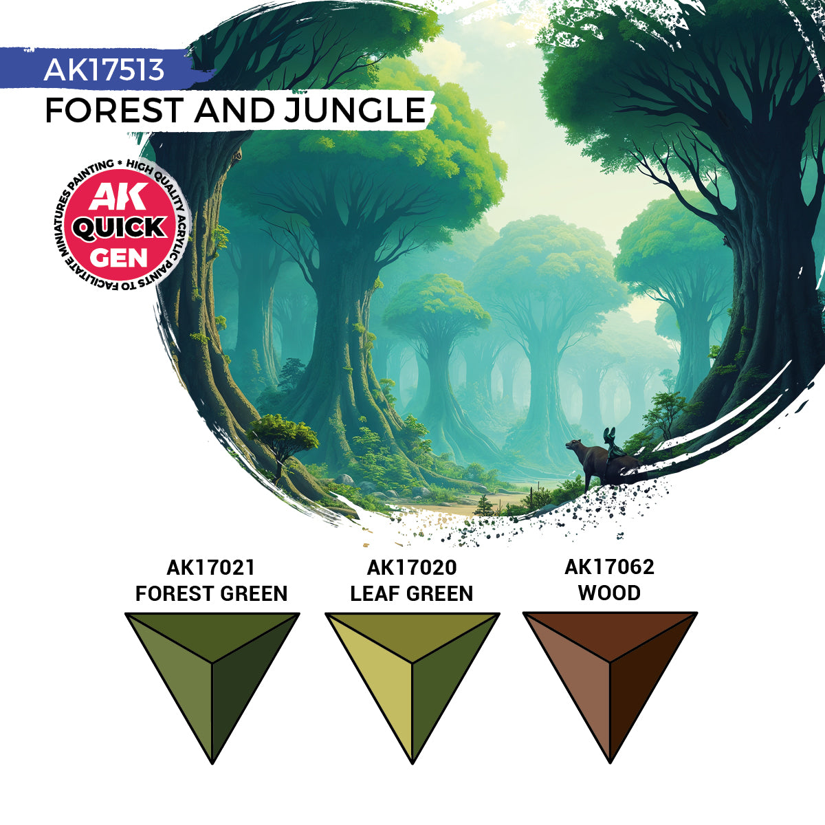 AK: QUICK GEN - FOREST AND JUNGLE - SET