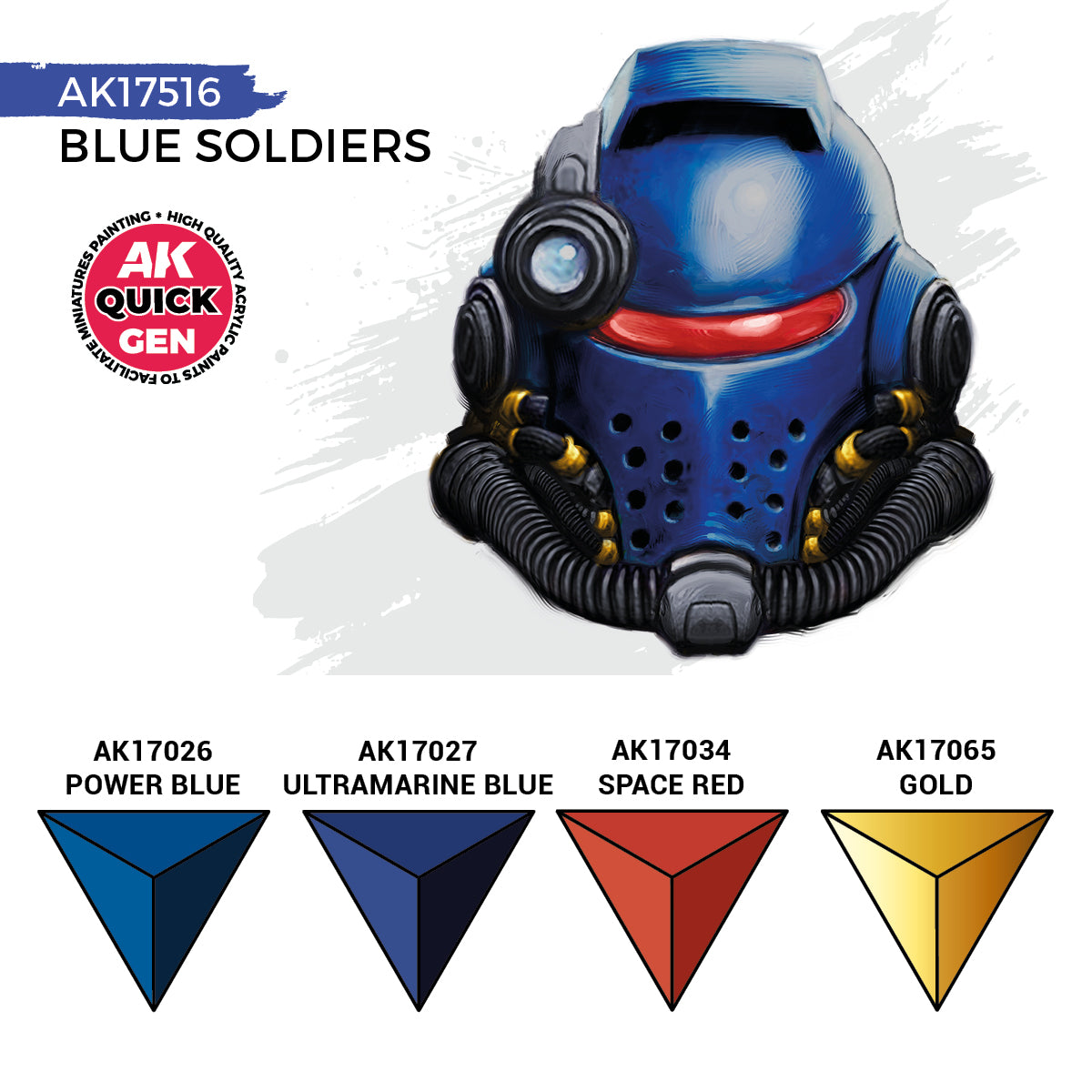 AK: QUICK GEN - BLUE SOLDIER - SET