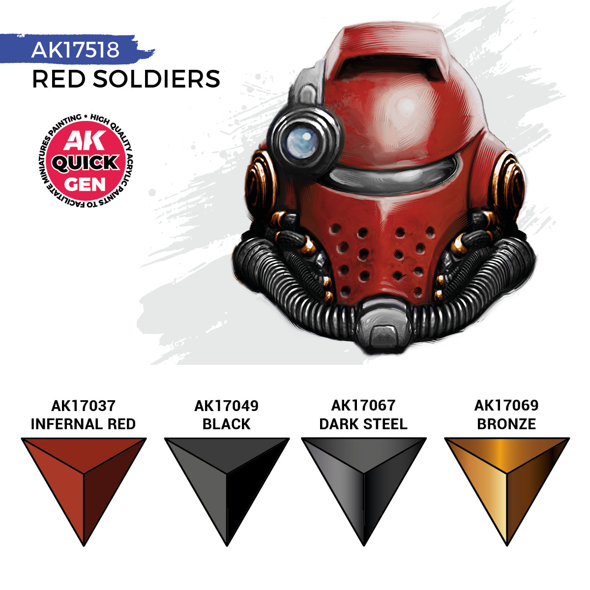 AK: QUICK GEN - RED SOLDIER - SET