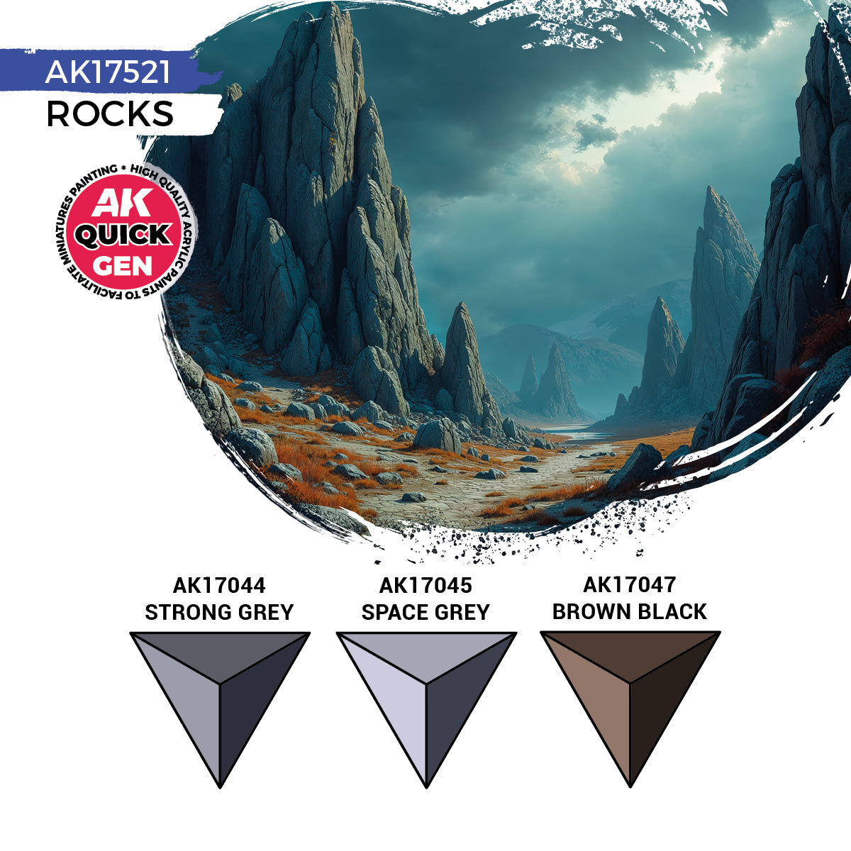 AK: QUICK GEN - ROCKS - SET