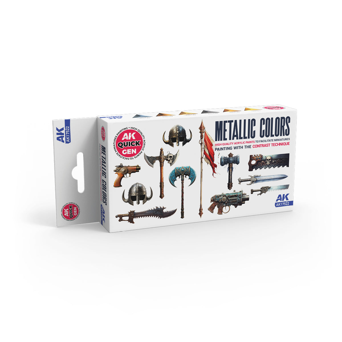 AK: QUICK GEN - METALLIC COLORS - SET
