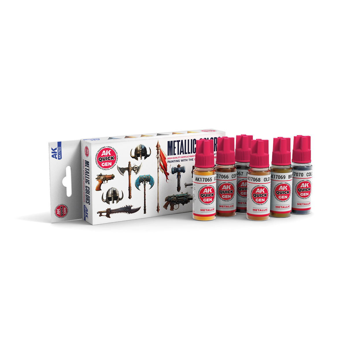 AK: QUICK GEN - METALLIC COLORS - SET