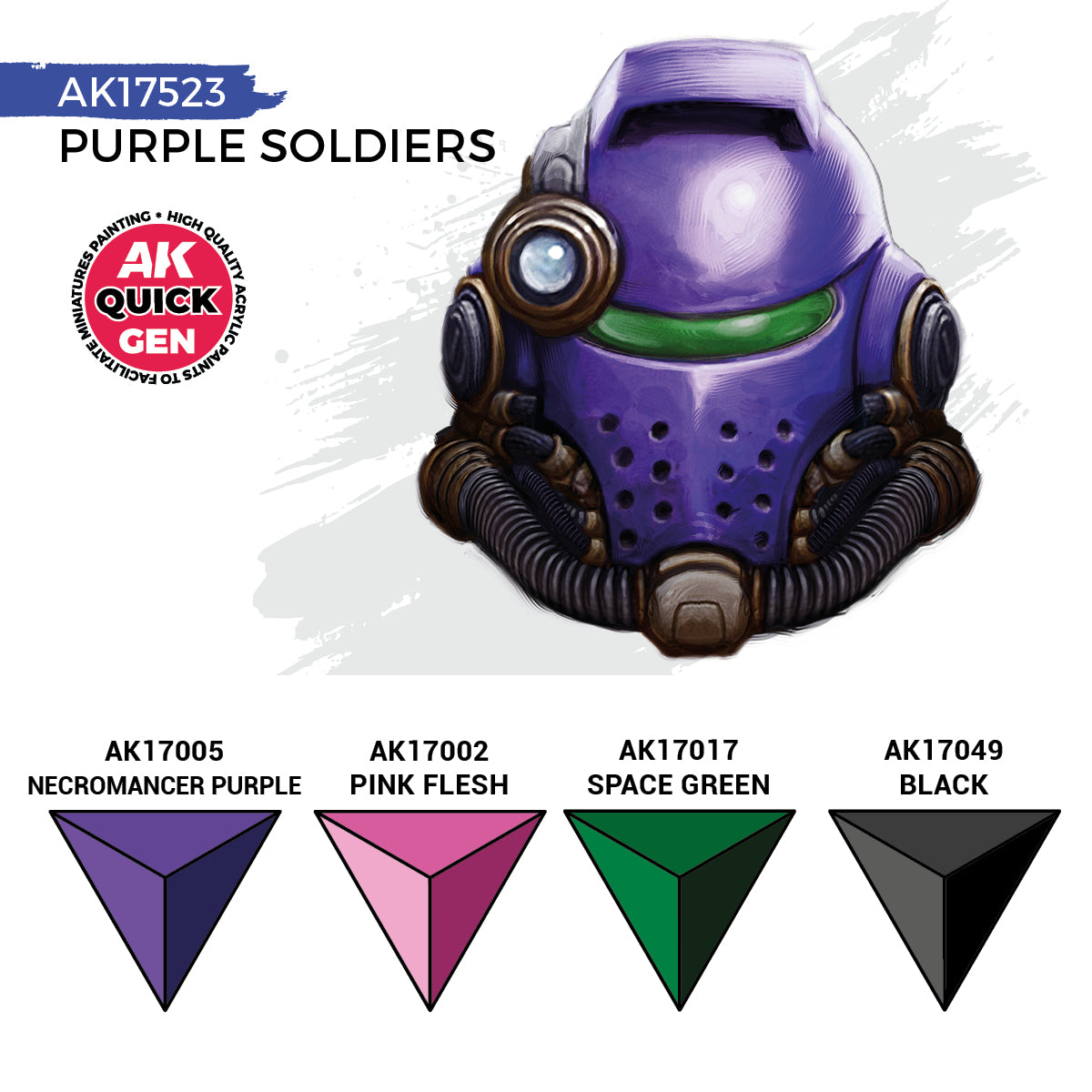 AK: QUICK GEN - PURPLE SOLDIER - SET