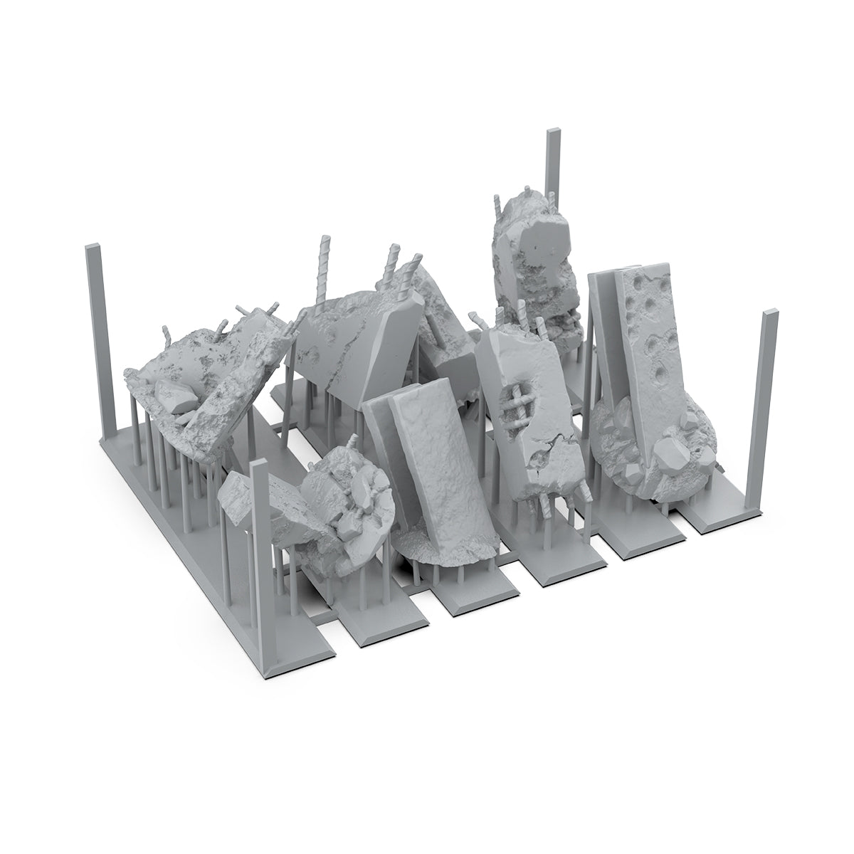 AK BASING: BITS - CONCRETE RUINS
