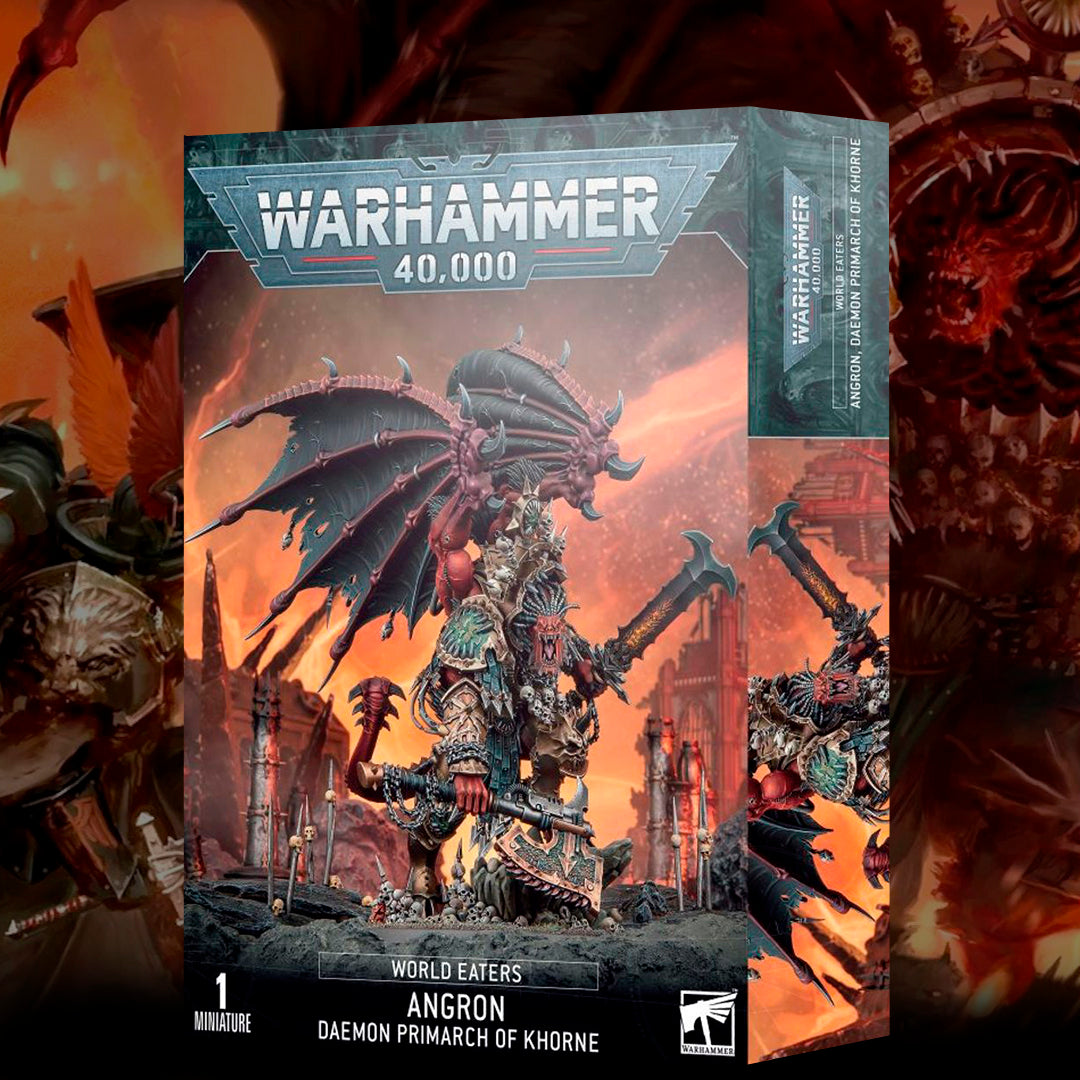 WORLD EATERS: PRIMARCA DAEMON DE KHORNE - ANGRON