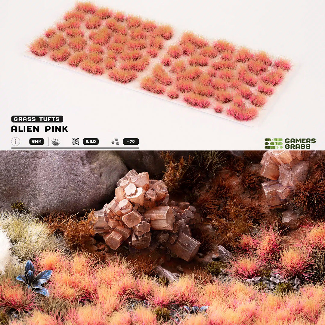 Alien Pink 6mm- Wild Tufts