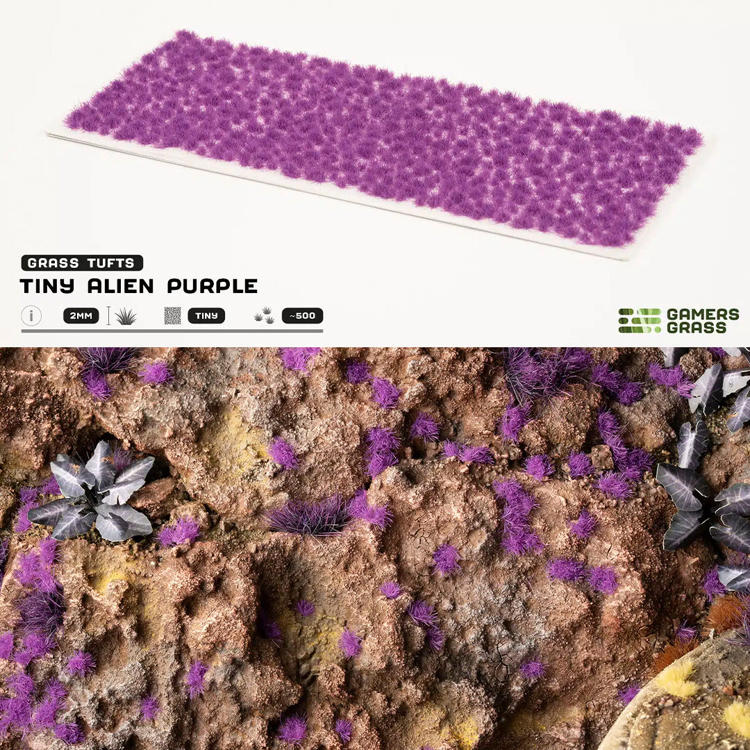 Alien Pourple 2mm- Tiny Tufts