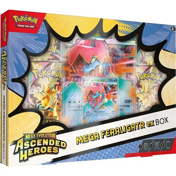 Ascended Heroes - Mega Feraligart EX Box