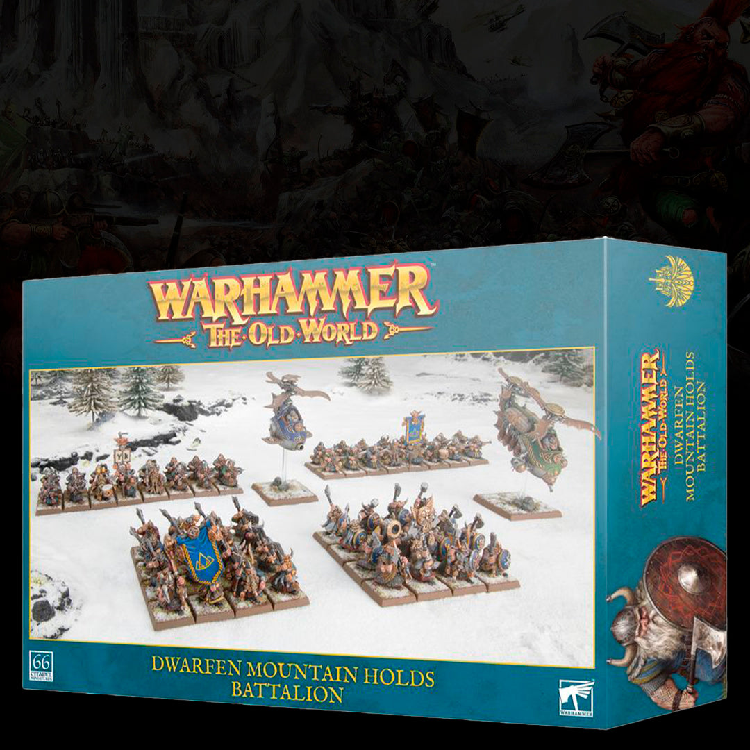 OLD WORLD: DWARFEN MOUNTAIN HOLDS - BATTALLON